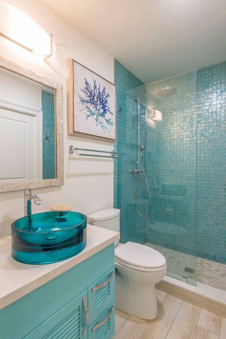 Beautiful luxury simple minimalist bathroom shower design idea 36
