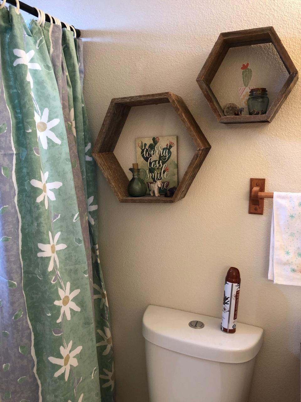 Cactus theme guest bathroom Guest bathroom design, Guest bathroom