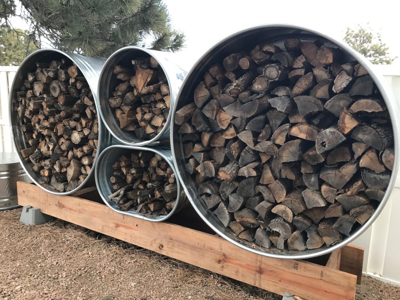 New firewood storage Indoor Firewood Rack, Firewood Racks, Firewood