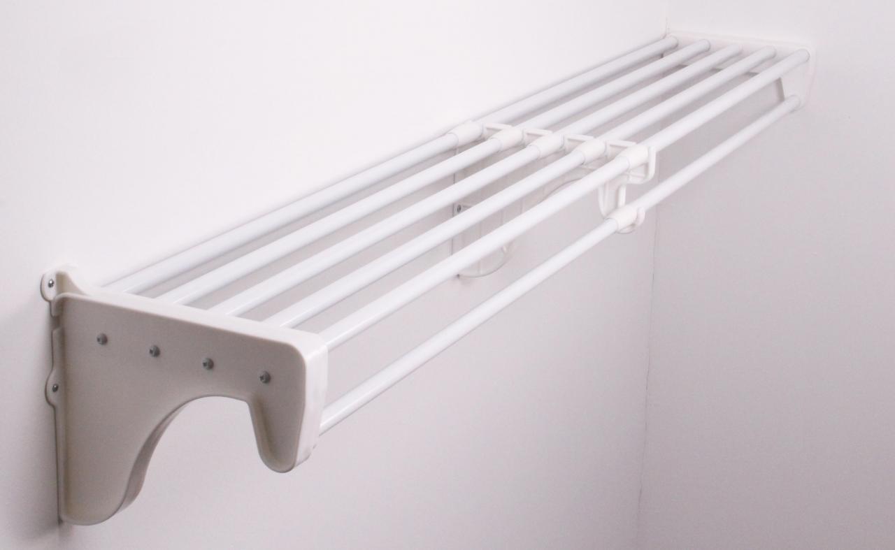 EZ Shelf Ez shelf expandable shelving 6ft x 12in White Fixed Mount