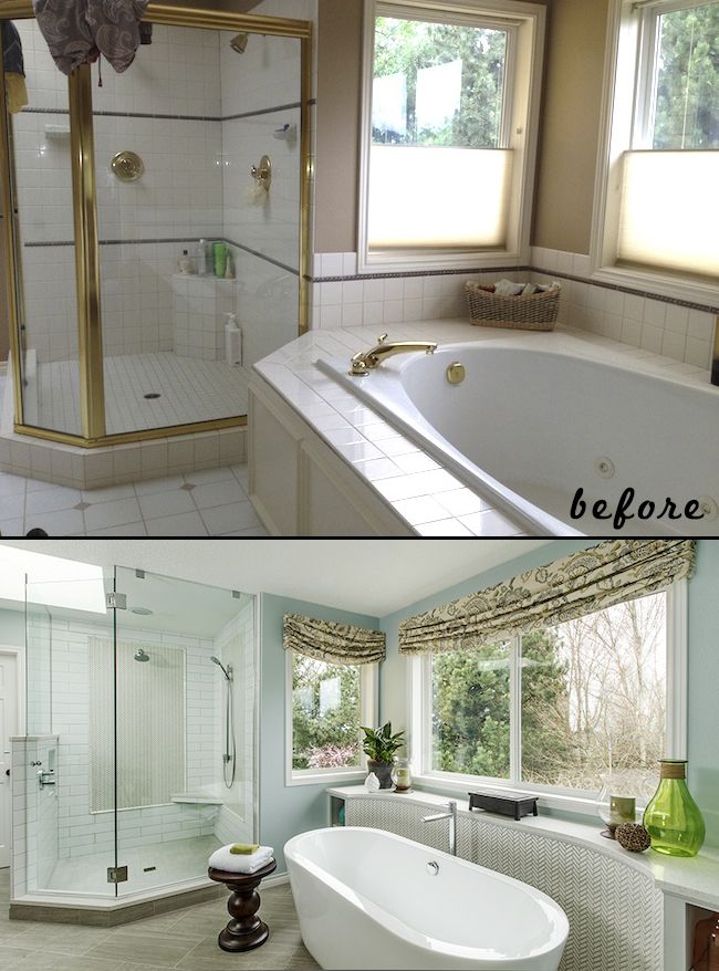 Before & After Updating A 90s Master Bathroom Bathroom remodel