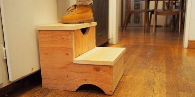 How to Build a Storage Step Stool Your Kids Will Love Step stool
