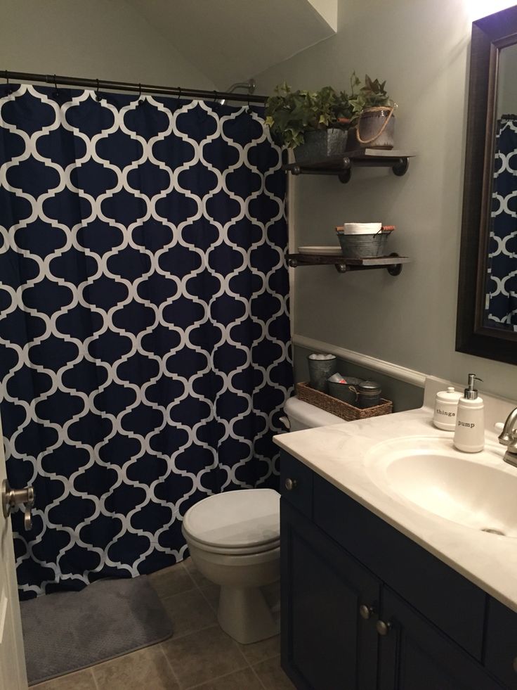 The 25+ best Navy bathroom decor ideas on Pinterest Navy blue