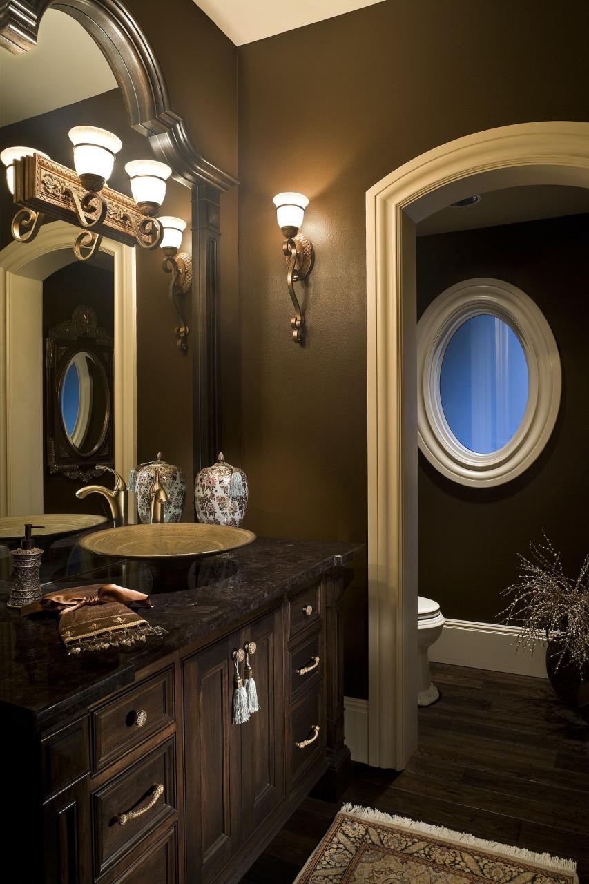 Brown Bathroom Decor Ideas SBATHNOR