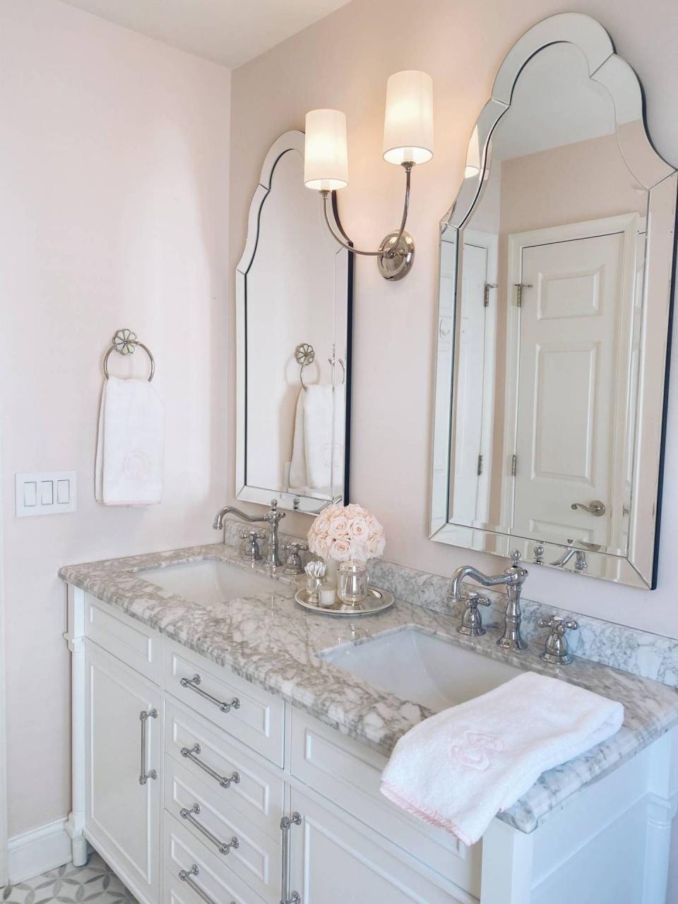 A Pink Girls Bathroom Remodel The Pink Dream Girl bathroom decor