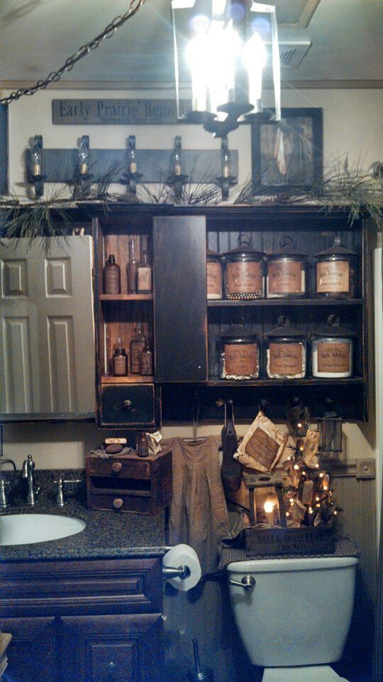 Pin by Weirick's Primitives and Antiq on Primitive Bathroom