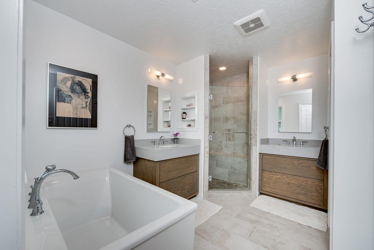 Beautiful Bathroom Remodel in Bryan, Texas Bryan & College Station