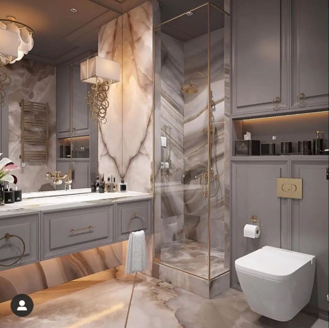 30+ Marble Bathroom Design Ideas The Wonder Cottage