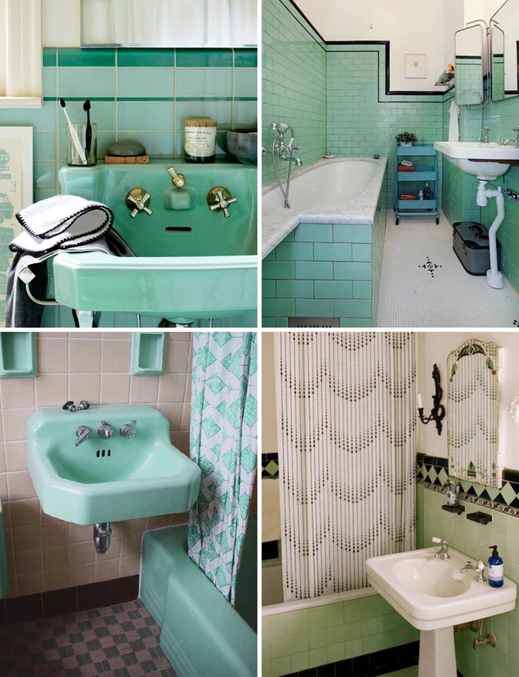 Mintgreen bathrooms. Door Sixteen Green bathroom decor, Seafoam