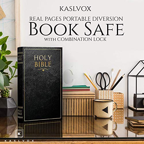 Holy Bible Hidden Secret Compartment Book Diversion Safes