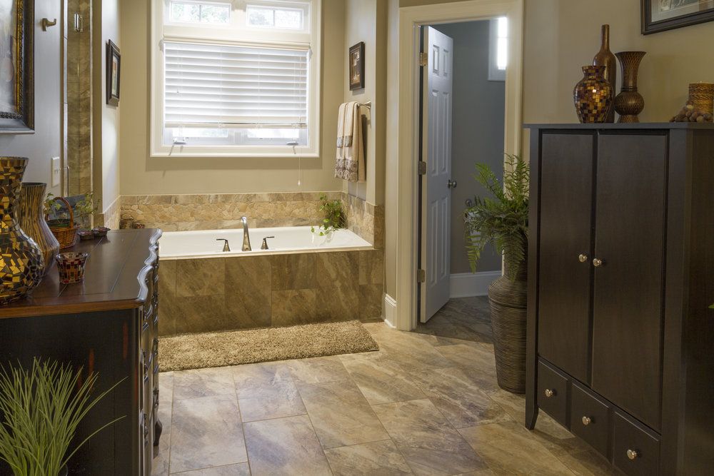 bathroom. Another Charlotte, North Carolina remodel in the