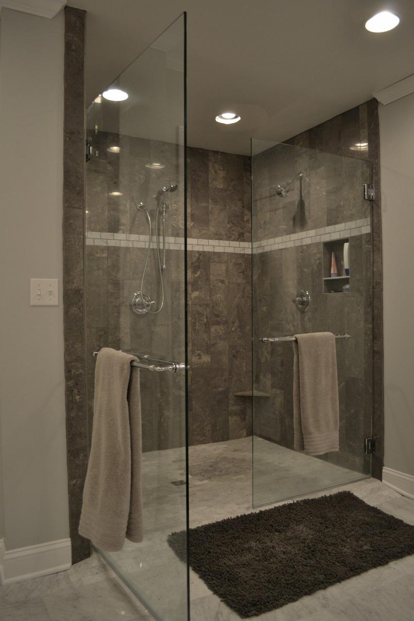 Bathroom Shower Tile Ideas Lowes in 2020 Grey bathroom tiles