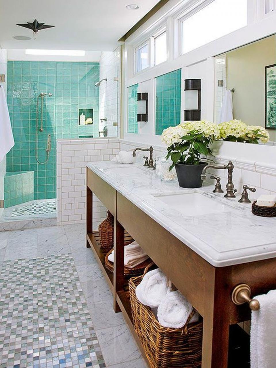 36 Fabulous Coastal Style Bathroom Decor Ideas in 2020 Coastal style