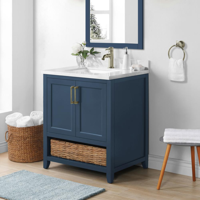 Home Decorators Collection Newhall 30 in. W x 22 in. D Bath Vanity in