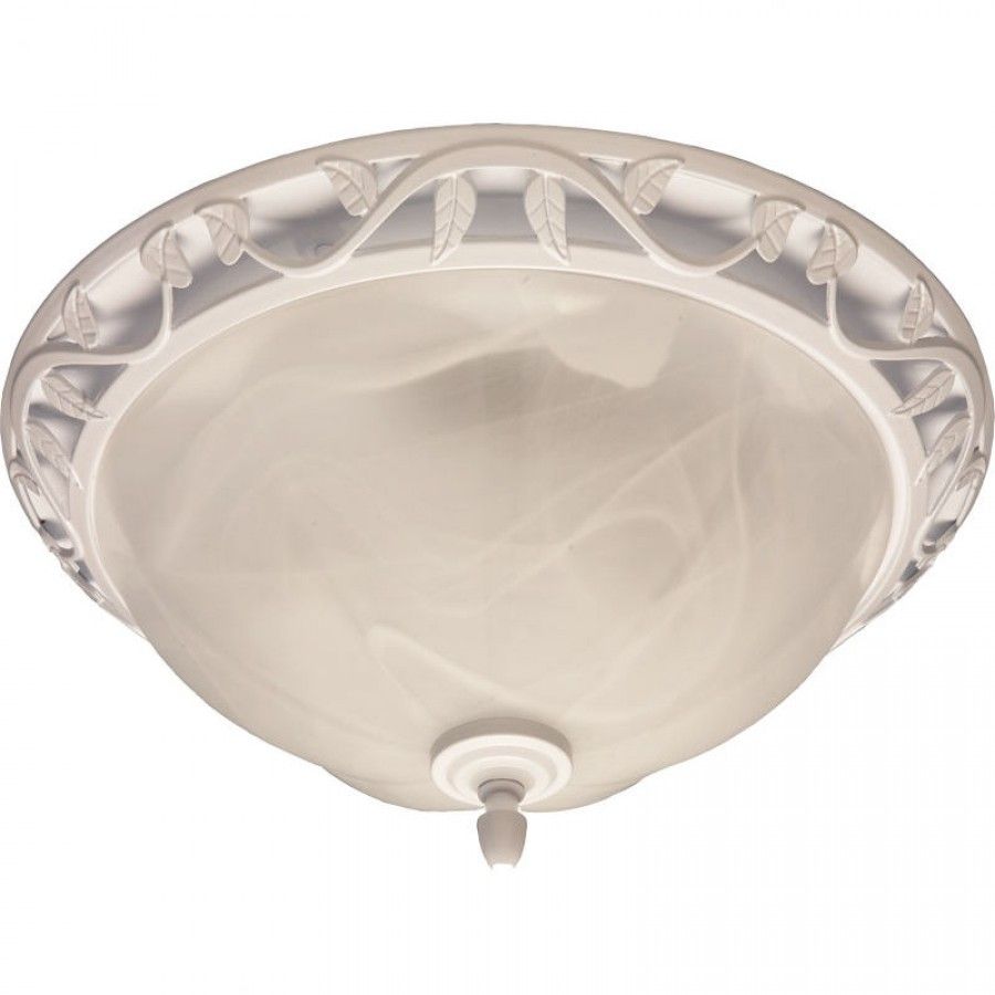 Broan Nutone Decorative Bathroom Fan and Light with Glass Globe in