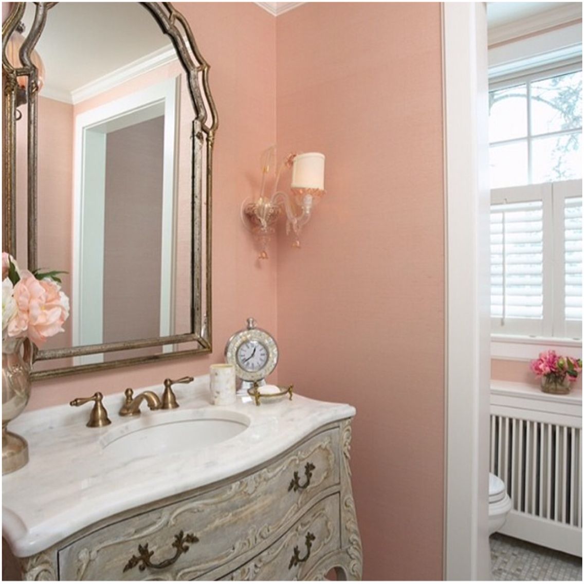 Pink fluff Shabby chic bathroom, Pink bathroom decor, Bathroom decor