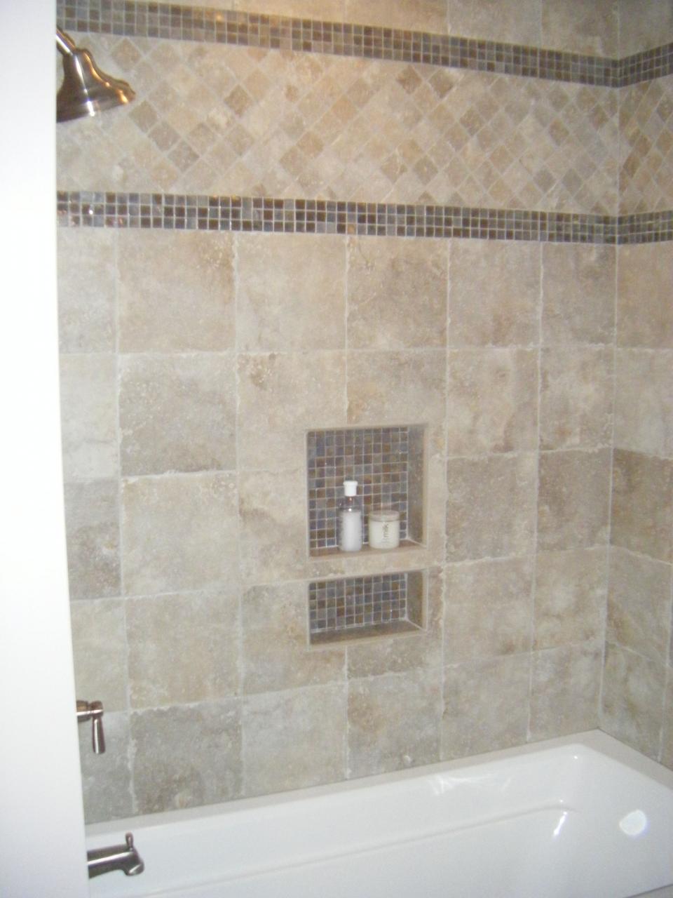 Bathroom Border Tile 37 Ideas To Use All 4 Bahtroom Border Tile Types