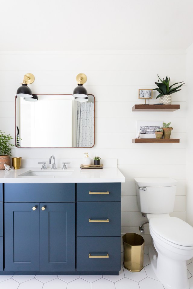 Blue Bathroom Ideas and Inspiration Hunker