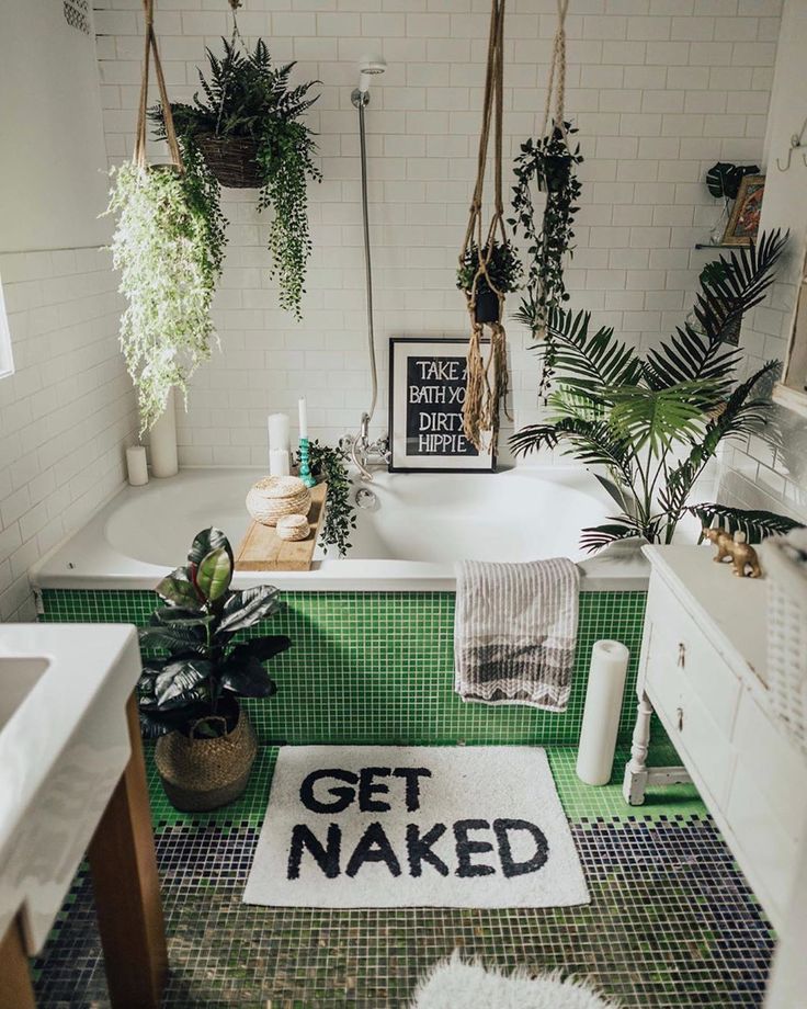 via hippie.tribe My dream bathroom by natinstablog 😍🌿 What do you