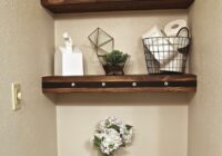 How To Decorate Bathroom Shelves Eqazadiv Home Design