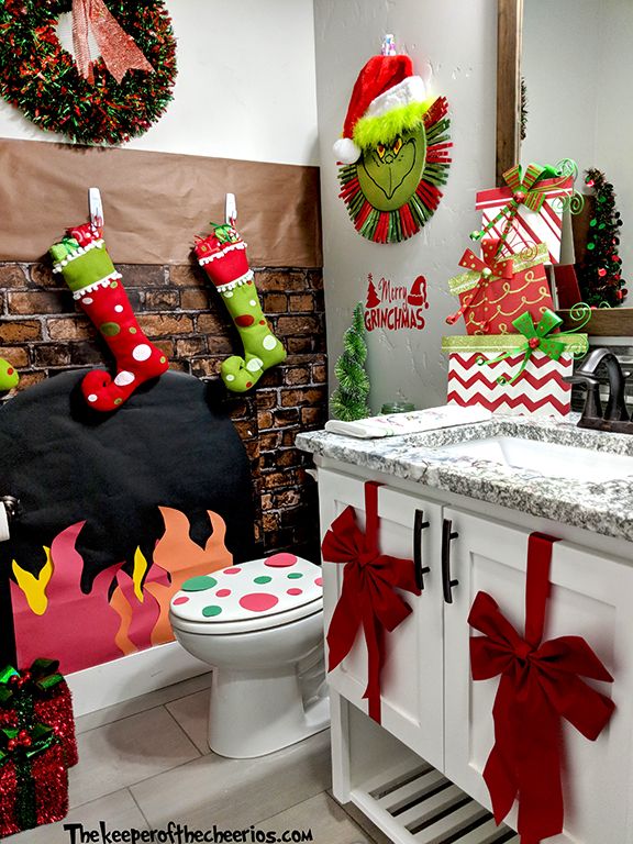 Grinch Bathroom Ideas The Keeper of the Cheerios Grinch christmas