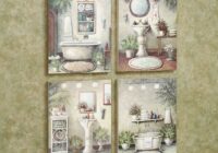 Bathroom paintings