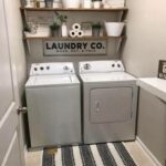 59 coolest laundry room ideas for top loaders with hanging racks 55