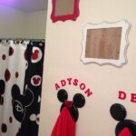 Minnie and Mickey bathroom in 2019 Mickey bathroom, Kid bathroom