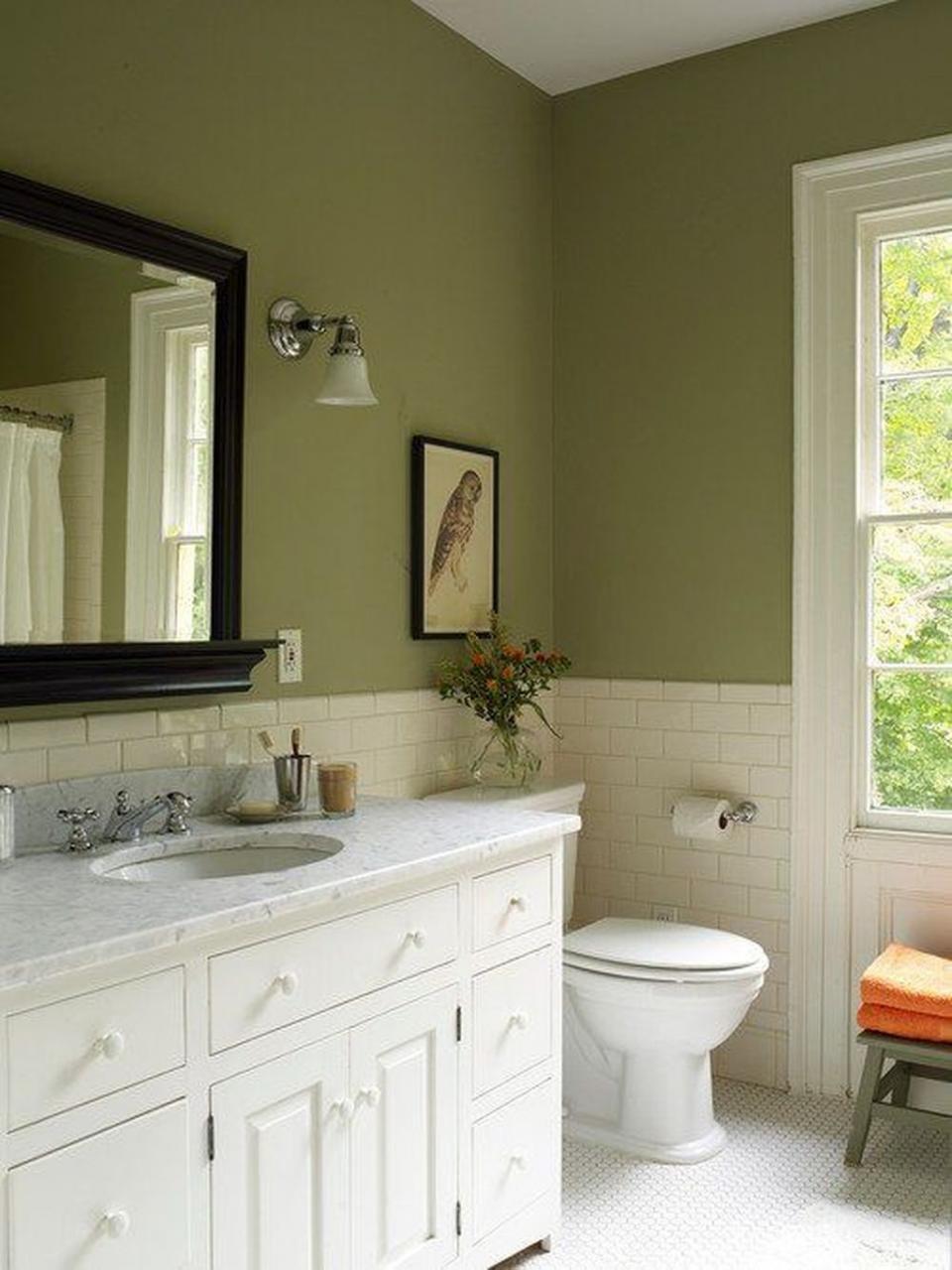 Sage Green Olive Green Bathroom Accessories BESTHOMISH