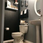 Pin by Trinicka Harden on Decora in 2019 Half bathroom decor, Gray