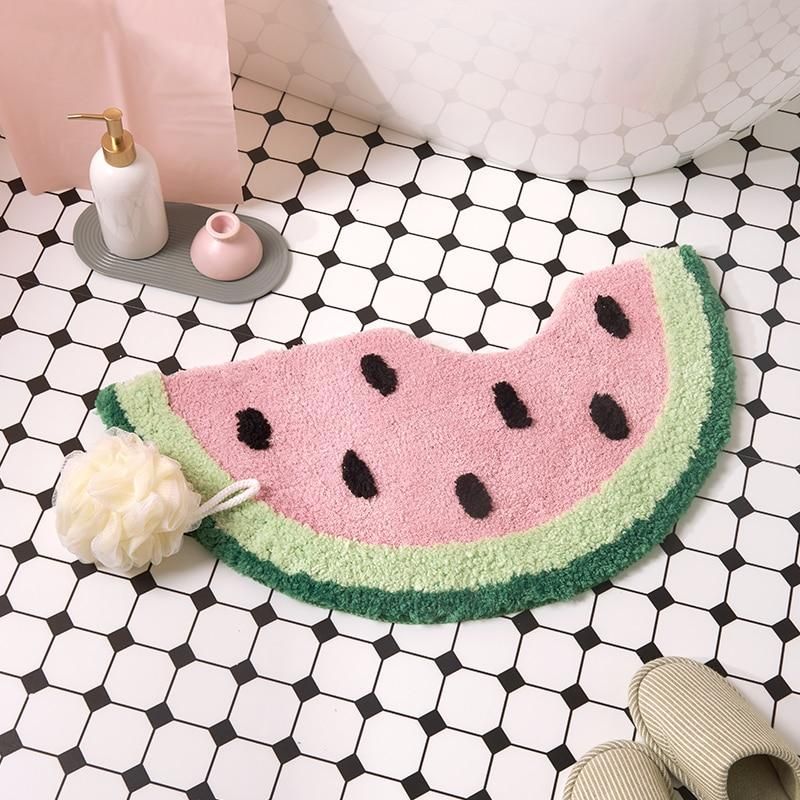 Watermelon Bathmat in 2021 Bathroom rugs, Rugs, Funky rugs
