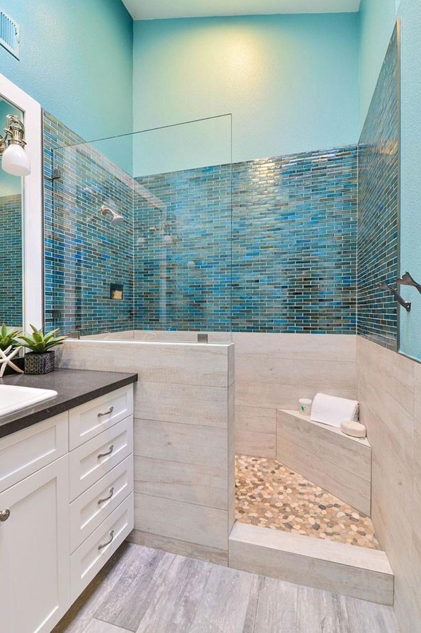 Great Coastal Bathroom Design And Decor Ideas 39 House bathroom