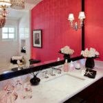 pink and black bathroom rugs grayandpinkbathroomideas Glamorous