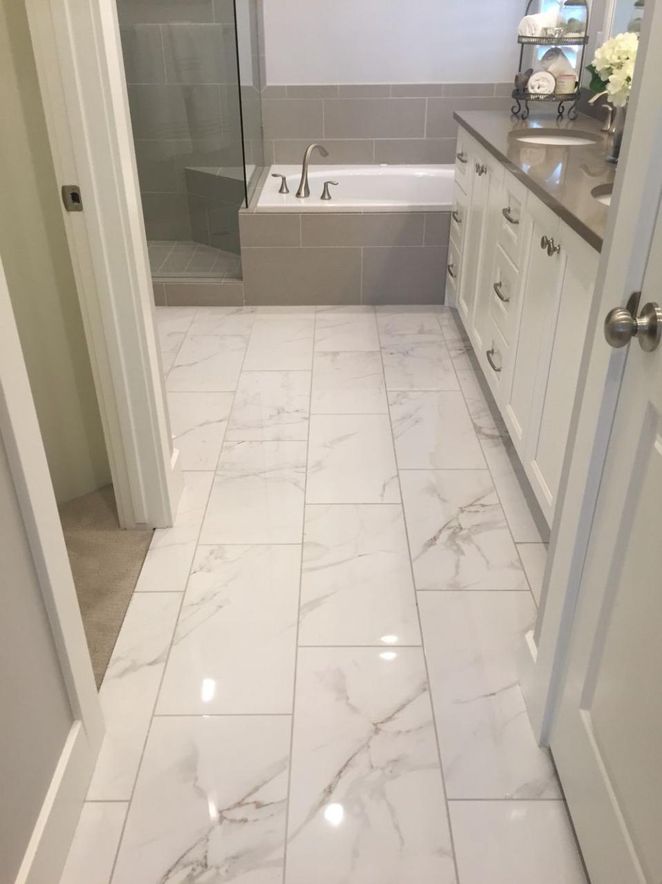 I like shiny tile. Bathroom tile designs, Bathroom remodel master