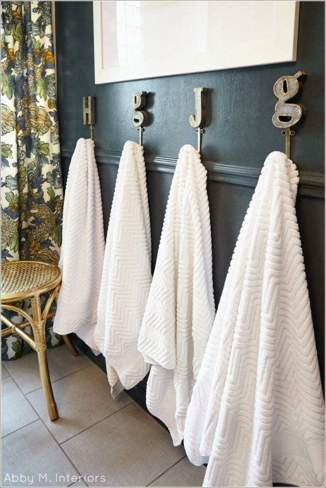 Love these hooks! 1000 Bathroom towel storage, Bathroom towel hooks