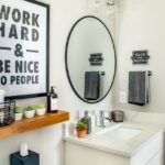 Modern Office Bathroom Reveal modern bathroom decor bathroom ideas