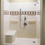 Modern Lowes Shower Enclosures for Cozy Bathroom Ideas Swanstone