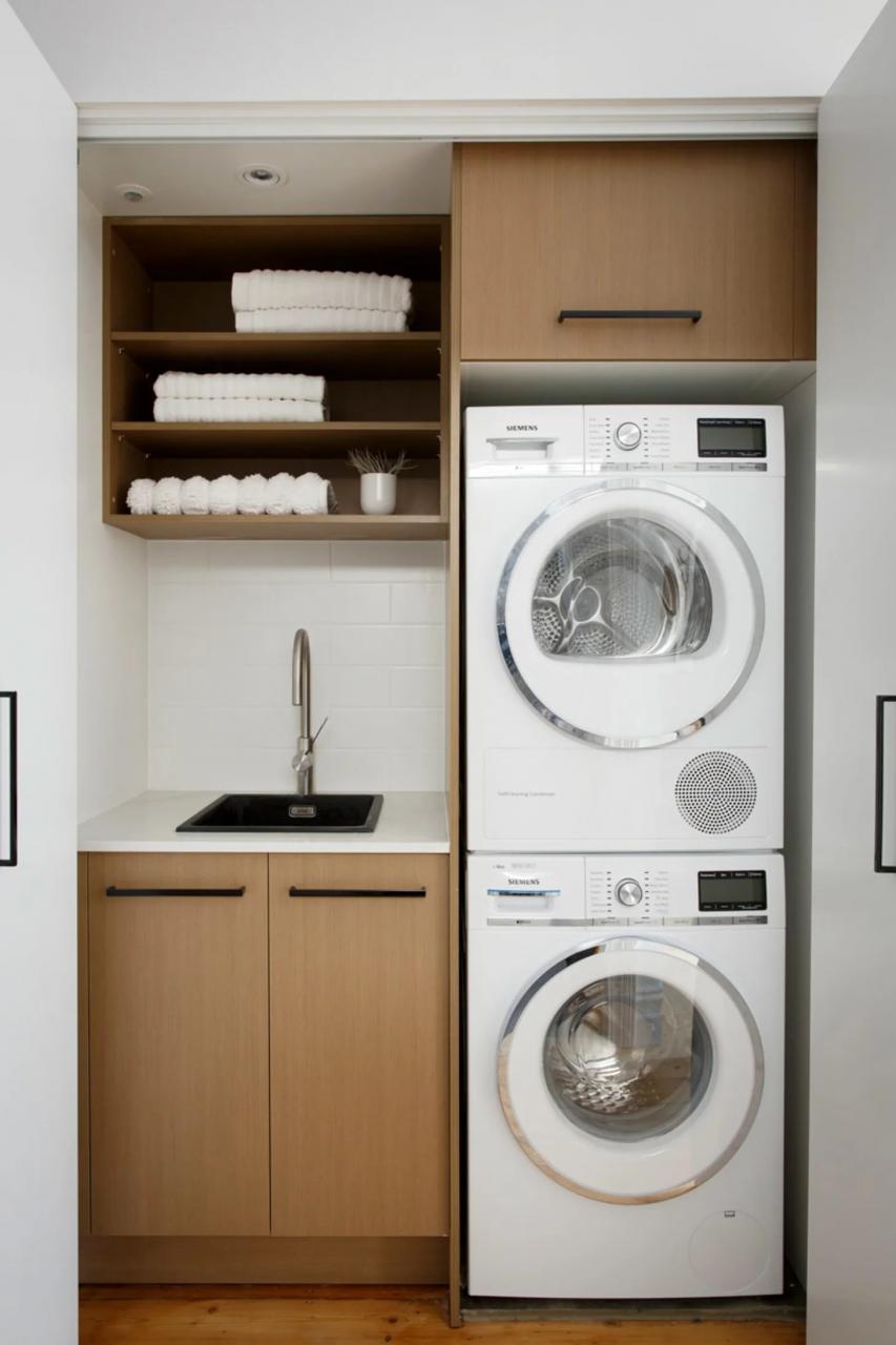 Small Laundry Room Remodeling and Storage Ideas Apartment Therapy