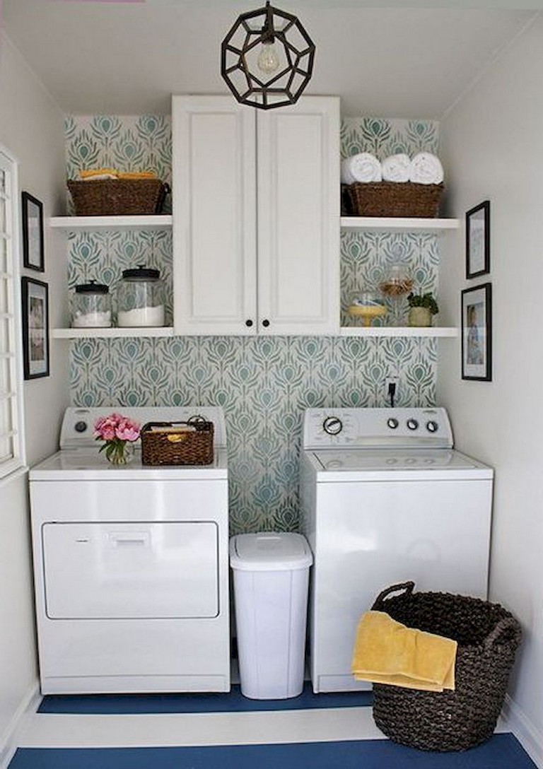 68+ Stunning DIY Laundry Room Storage Shelves Ideas Page 19 of 70