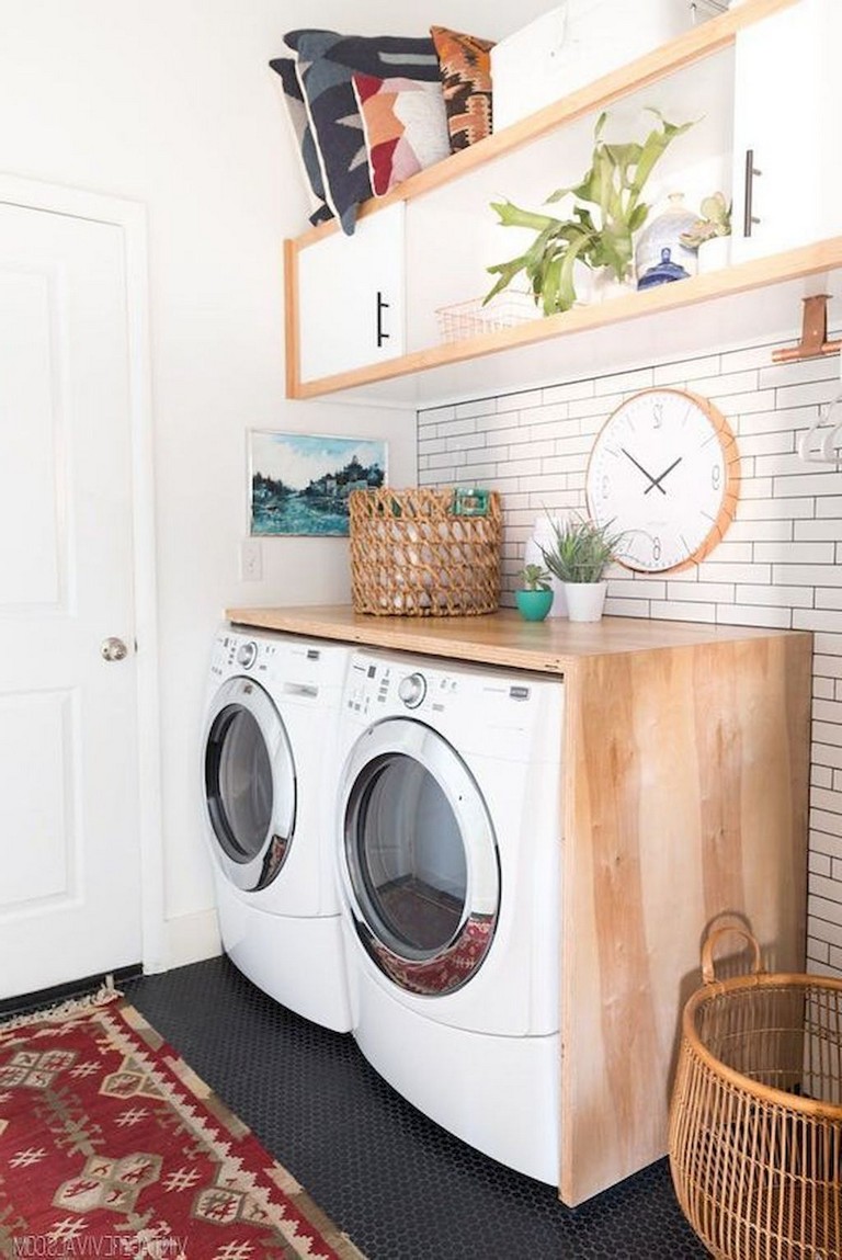 68+ Stunning DIY Laundry Room Storage Shelves Ideas Page 22 of 70