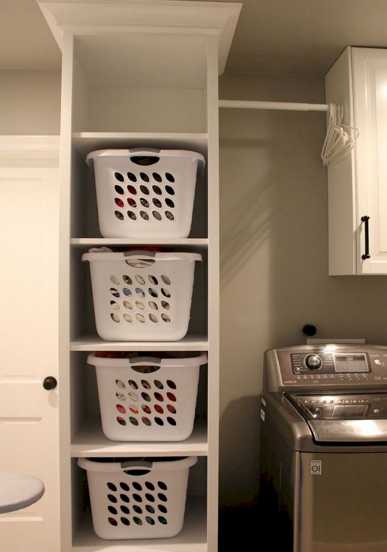 68+ Stunning DIY Laundry Room Storage Shelves Ideas Page 30 of 70