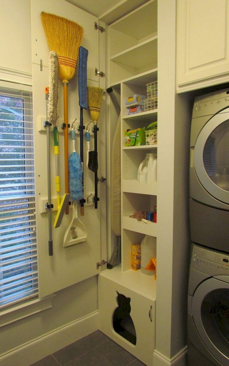 68+ Stunning DIY Laundry Room Storage Shelves Ideas Page 4 of 70