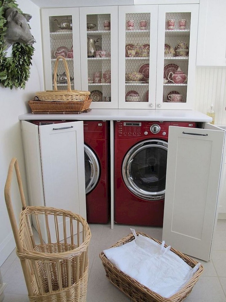 68+ Stunning DIY Laundry Room Storage Shelves Ideas Page 41 of 70