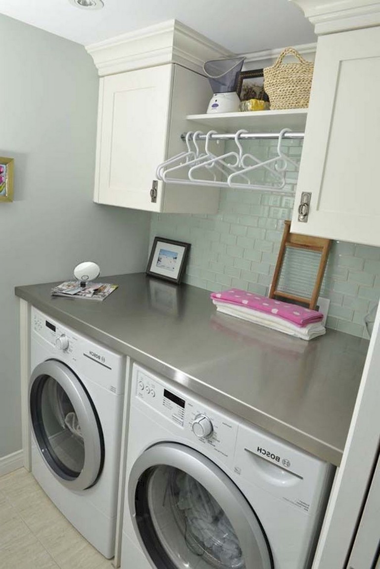 68+ Stunning DIY Laundry Room Storage Shelves Ideas Page 55 of 70