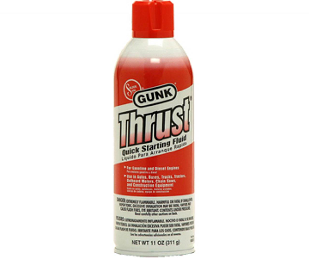 Gunk Thrust Quick Starting Fluid Midwest Technology Products