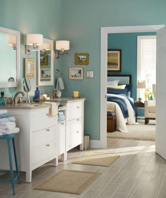 10+ Bedroom And Bathroom Color Combinations Collection