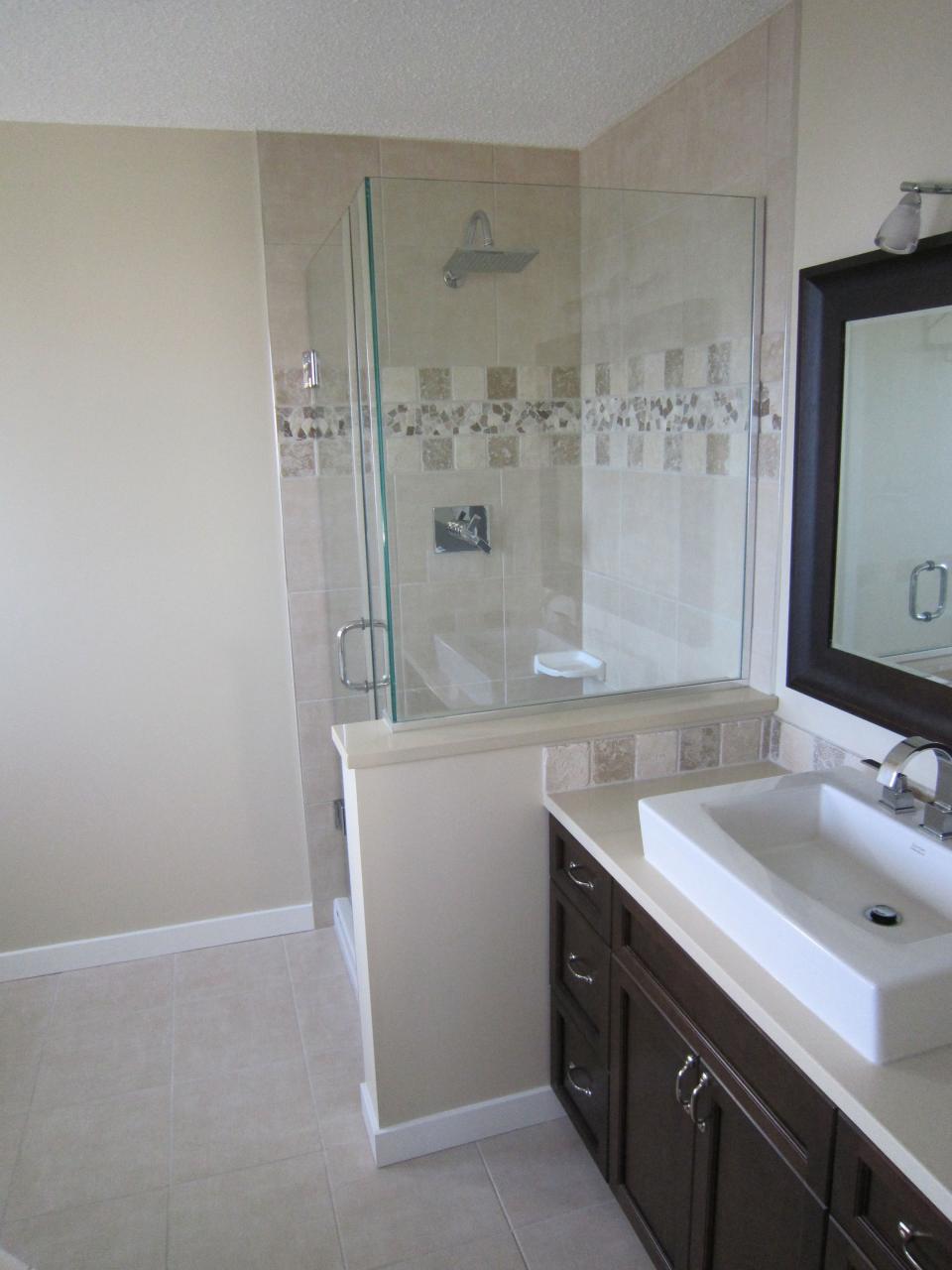 Woodbine Bathroom Tile shower bathroom renovation via www