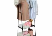 Heavy Duty Clothes Rack on Wheels,Stainless Steel Rolling Garment Rack