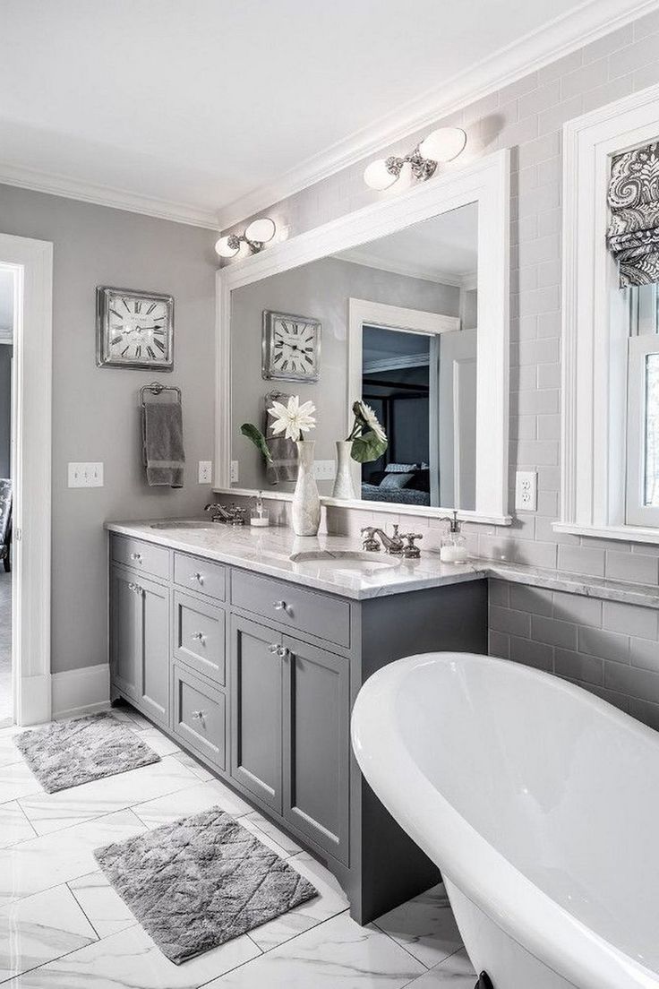 45 Wonderful Bathroom Paint Color Ideas Page 2 of 42 Gray