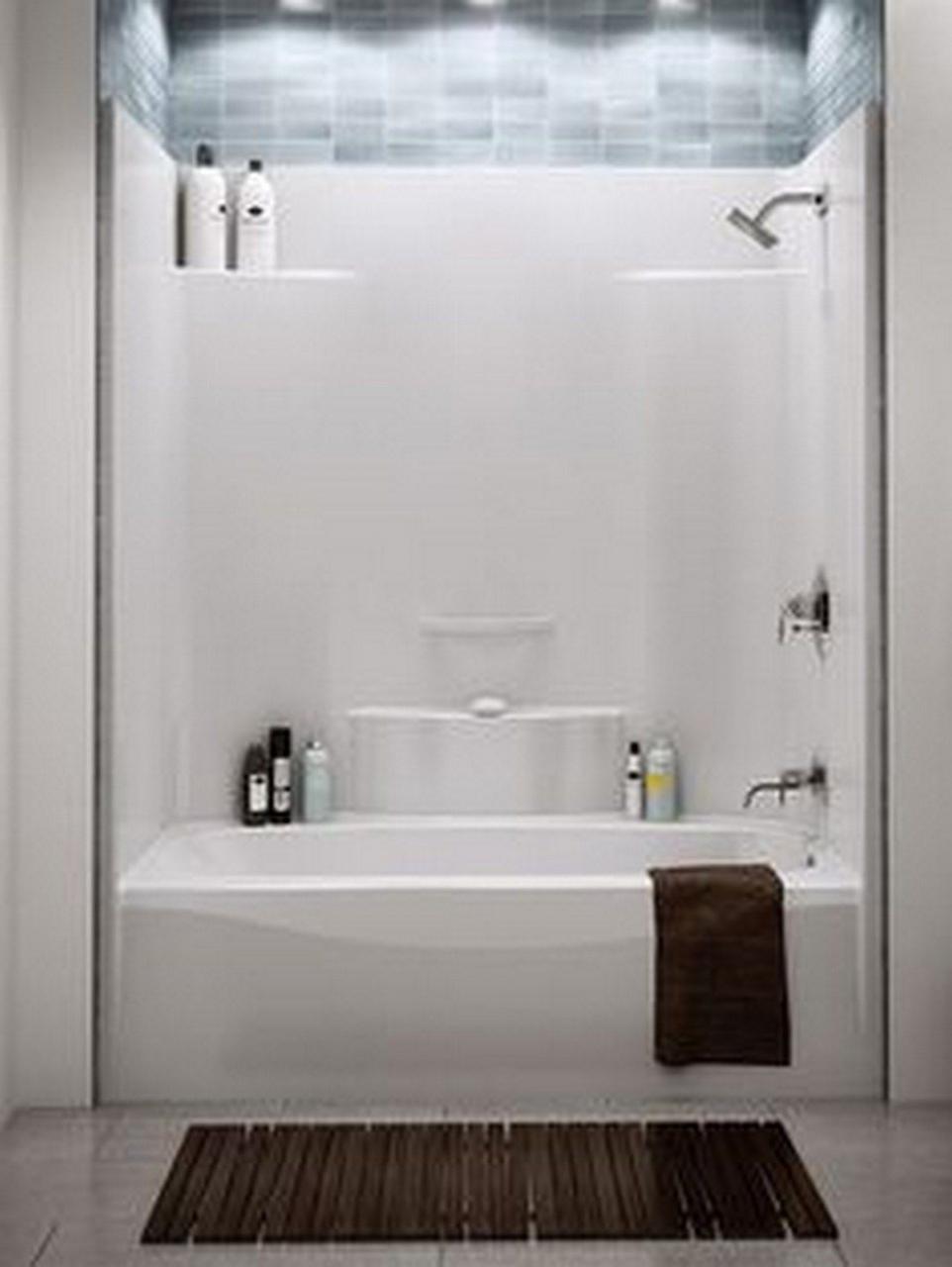 99 Small Bathroom Tub Shower Combo Remodeling Ideas (117